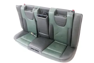 A6 4B Avant Kombi Rückbank Rücksitzbank Sitz Rücksitz 3 Punkt Leder grün Recaro - Bild 5