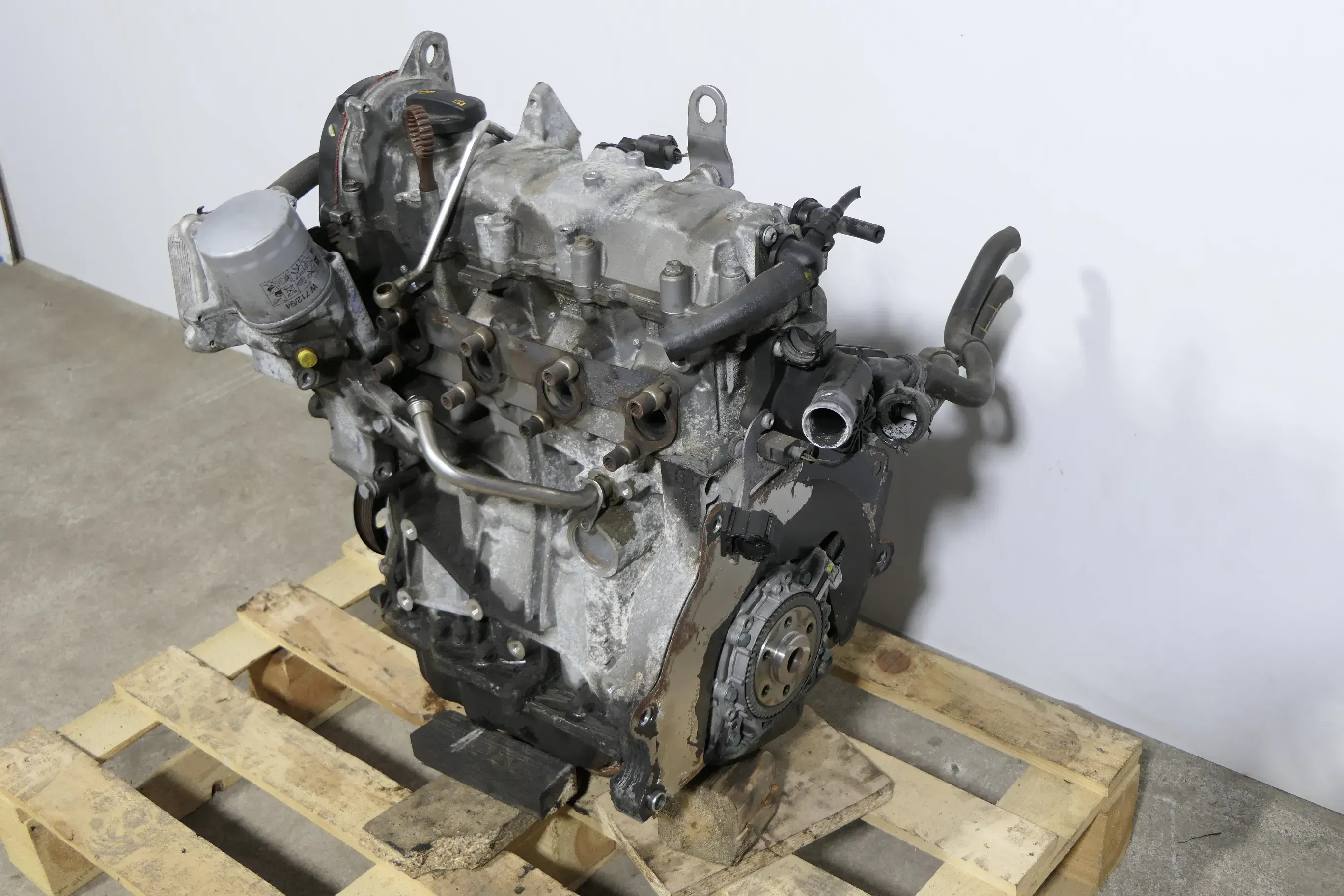 VW Polo 6R A1 Motor 1.2 TSI 77kw CBZA CBZB CBZC ohne Anbauteile - 123.000km - Bild 1