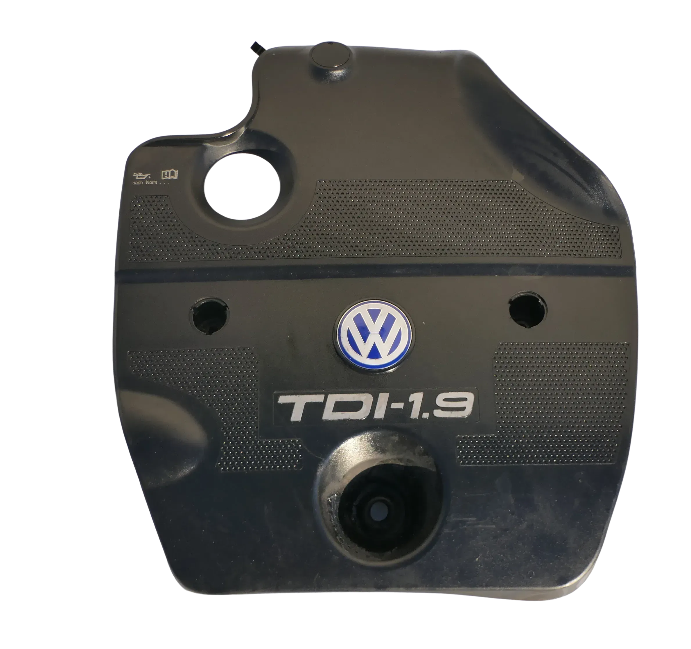 VW Golf 4 Bora Motorabdeckung Abdeckung Motor Blende 1.9 TDI AHF AGR ALH ASV - Bild 1