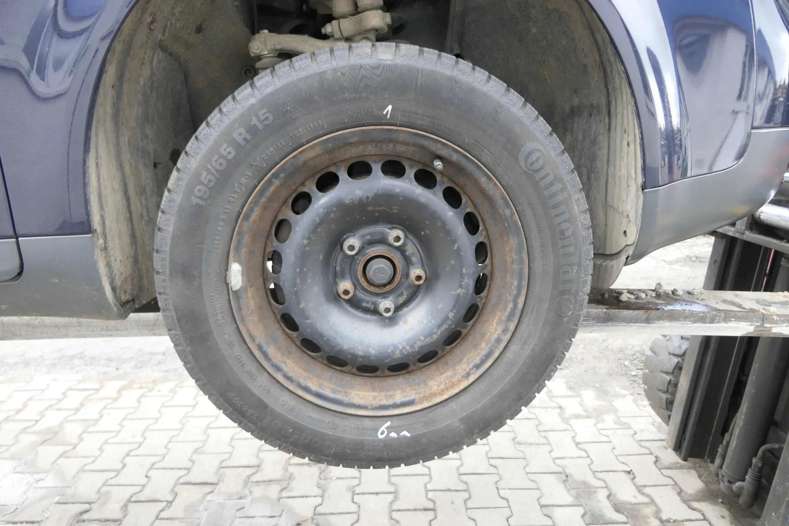 1x Audi A4 8E Federbein Feder Stoßdämpfer vorne links/rechts 8E0411105BC Benzine - Bild 1