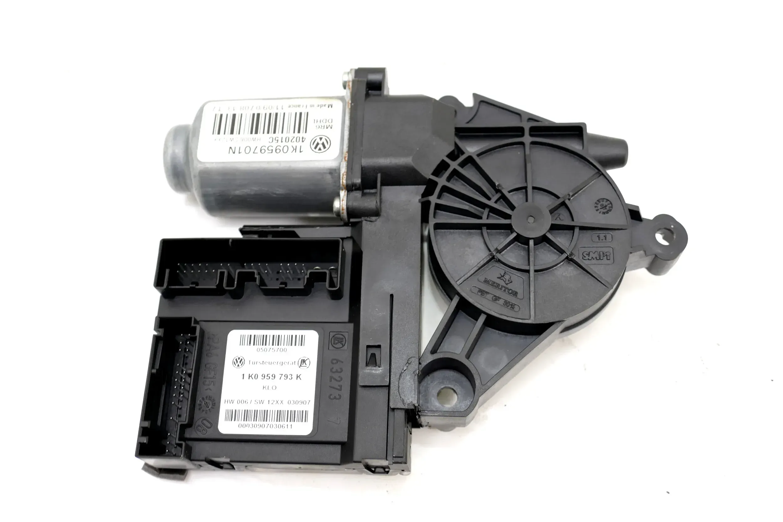 VW Golf 5 ektrischer Fensterheber Motor vorne links 1K0959701N 1K0959701AG Z06 - Bild 1