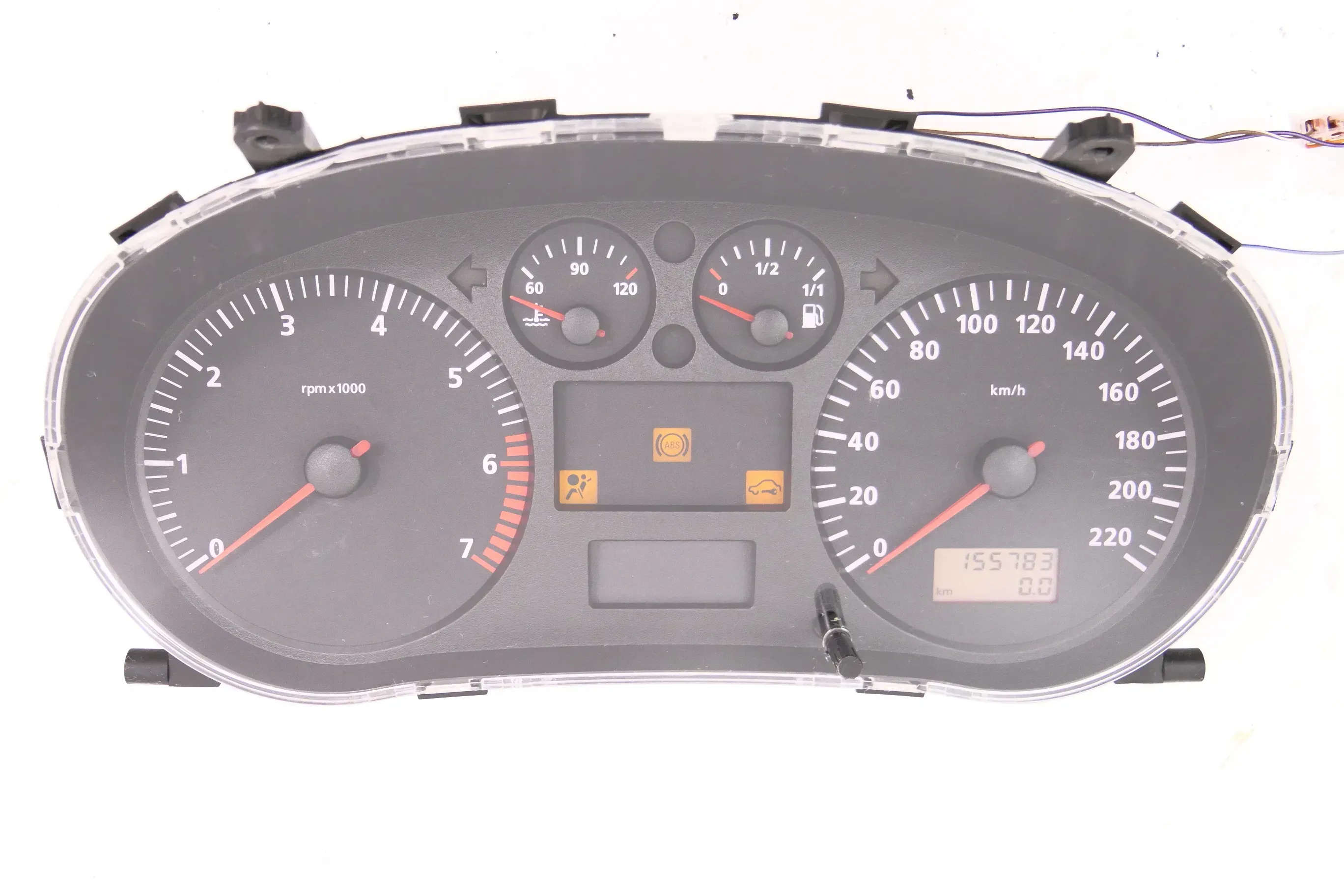 Seat Ibiza 6K3 Tachometer Tacho Kombiinstrument 6K0920801C 155.000kim AUC AUD AN - Bild 1