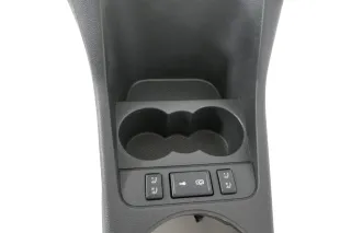 Skoda Fabia 5J Mitteltunnel Tunnel Becherhalter Mittelkonsole Zigaretten Anzün - Bild 4
