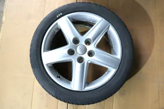 Audi A6 4F Alufelgen Winterreifen Reifen Felgen 225/50 R17 98H 4F0601025AF 3-5mm - Bild 6