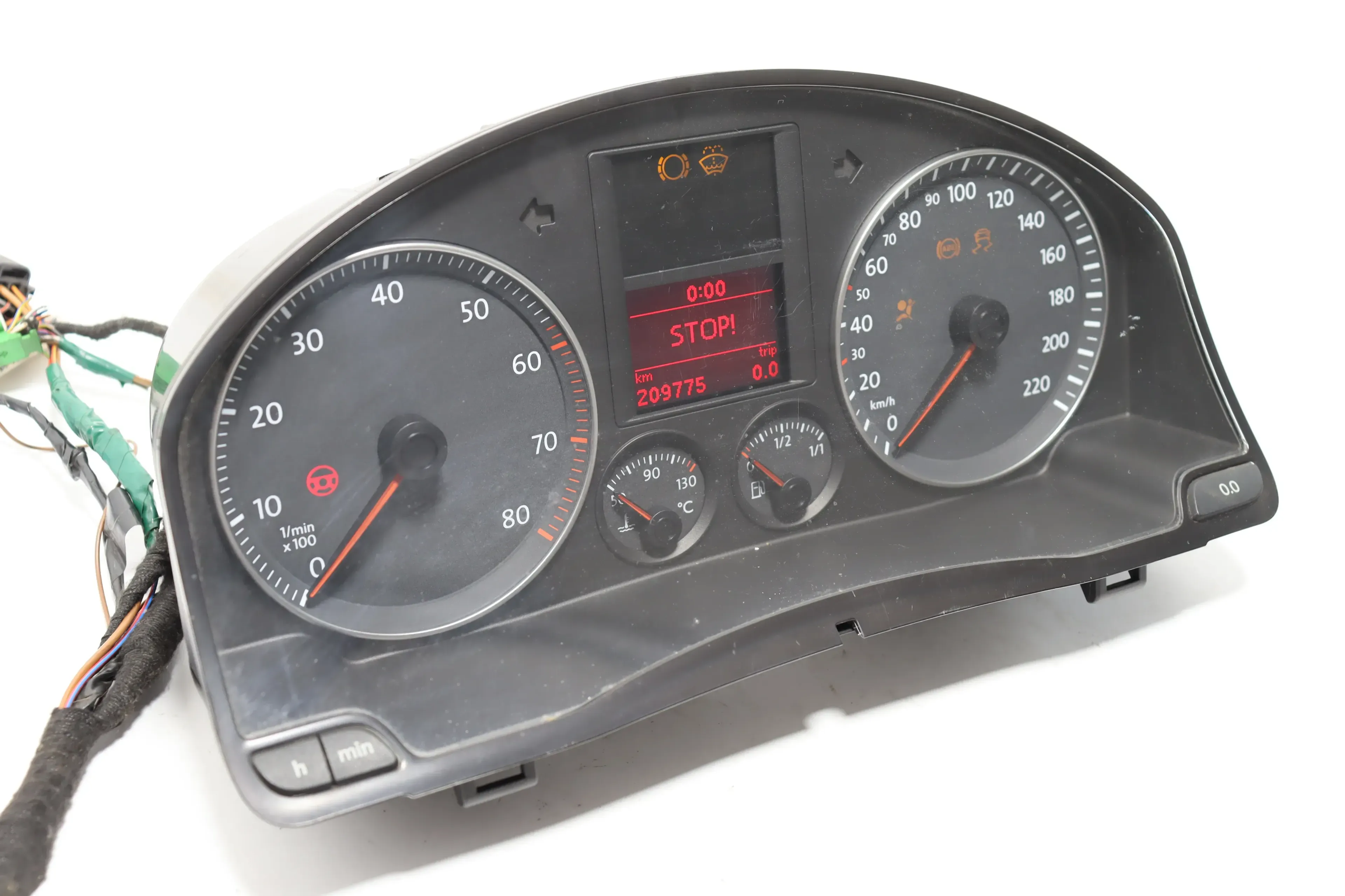 VW Golf 5 1K 5M Plu Tacho Tachometer 1K0920861B /M 1.9  2.0 TDI Diesel 209.000km - Bild 1