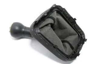Golf 5 Schaltknauf Schaltsack Schaltung Schaltknüppel Leder 5-Gang 1K0711113AH - Bild 5