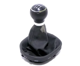 VW Touran 1T Schaltknauf Schaltsack Schaltung Schaltknüppel 6-Gang 1T0711113AC - Bild 1