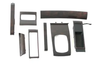 Audi A6 4B C5 Verkleidung Klappe Abdeckung Dekor Holz Optik Nußbaum 2UQ - Bild 1