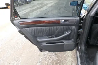 1x Audi A6 4B Türverkleidung Verkleidung Tür hinten links Leder onyx - Bild 4