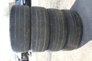 4x Golf 4 Alufelge Felge 205/55 R16 91V 1J0601025AC Ronal 2-4mm schwarz - Bild 8