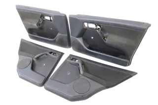 4x Golf 3 1H Türverkleidung Verkleidung Tür vorne links+rechts schwarz 4/5-Türer - Bild 4