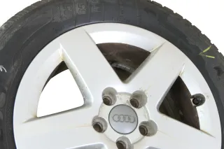 1x Felge Alufelge original Audi A3 8L 6jx15H2 ET38 8L0601025P Ersatzrad 195/65 R - Bild 2