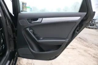 1x A4 8K B8 Türverkleidung Verkleidung Tür hinten rechts schwarz Stoff schwarz - Bild 1