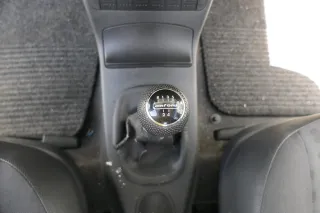 VW Lupo Polo 6N2 Schaltknauf Schaltsack Schaltung Schaltknüppel schwarz Leder - Bild 1