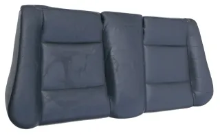 Golf 3+4 1E Cabrio Sitz Sitze hinten Rückbank Rücksitzbank Rücksitze Leder schwa - Bild 1
