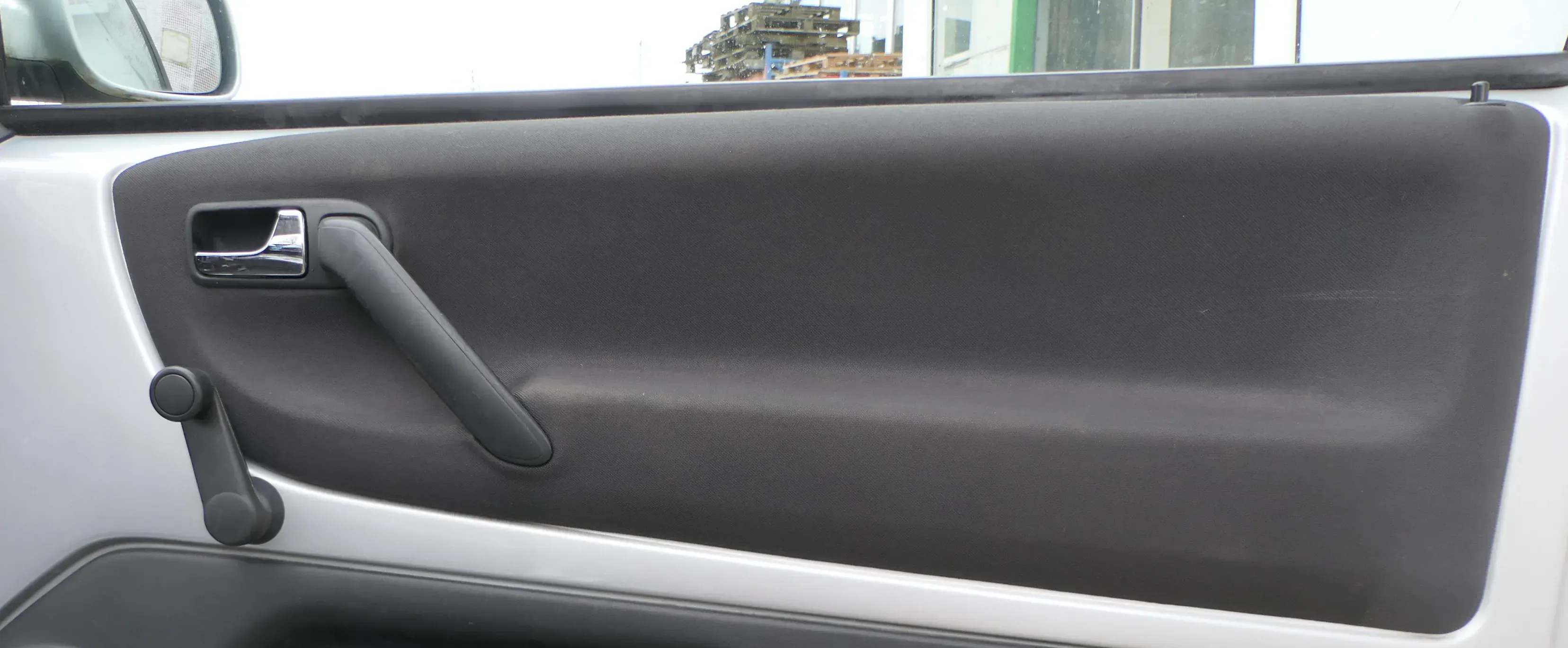 1x VW Lupo Arosa Türverkleidung Verkleidung Tür vorne rechts oben schwarz - Bild 1