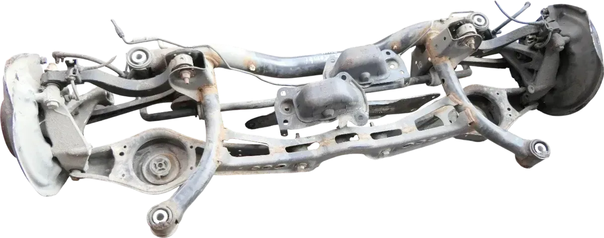 VW Passat 3C Achse hinten Hinterachse Achsträger Querlenker Stabi Stabilisator - Bild 1