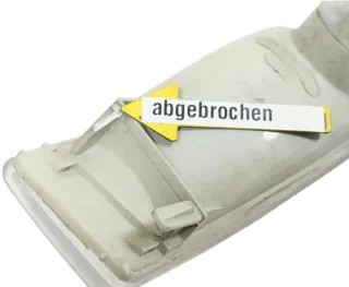 Audi 80 8C Blinker + Nebelscheinwerfer in Stoßstange rechts weiss - Bild 2