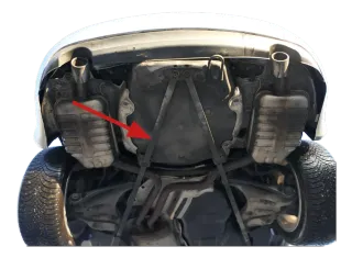 A4 B6 8E B7 Cabrio 8H Achse hinten links Hinterachse Diagonalstrebe Strebe - Bild 1