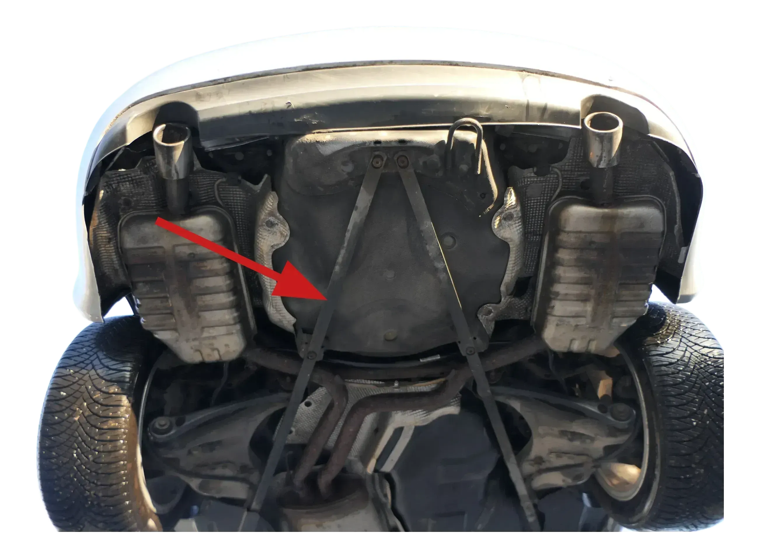 A4 B6 8E B7 Cabrio 8H Achse hinten links Hinterachse Diagonalstrebe Strebe - Bild 1