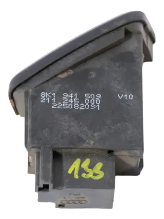 Audi A4 8K Warnblinker Relais Warnblinkerschalter Schalter 8K1941509 Knopf - Bild 2