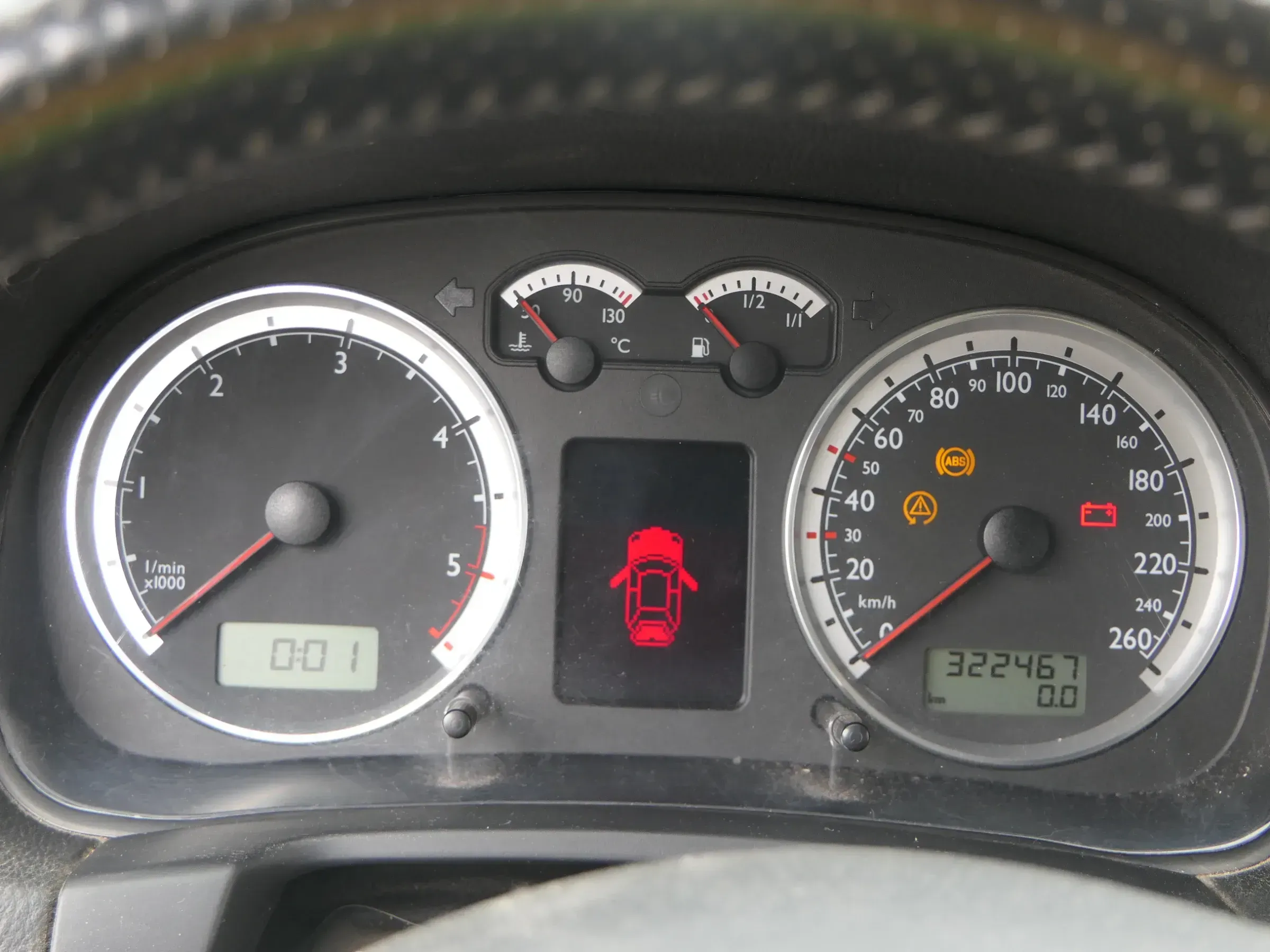 VW Bora Golf 4 Tacho Tachometer Kombiinstrument 322.000km 1J5920846C Diesel - Bild 1