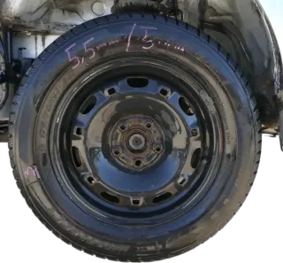 4x VW Polo 9N Felgen Reifen 175/70 R14 84T Winterreifen 5jx14H2 ET35 ca. 5-7mm - Bild 5