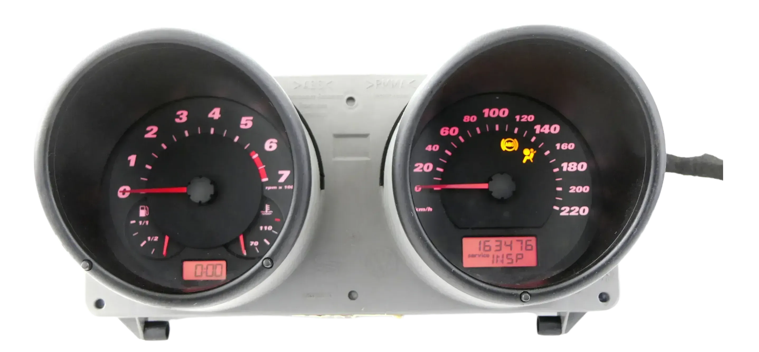 Seat Arosa Tacho Tachometer Kombiinstrument 163.000km 6H0920800 Benziner1.0 50PS - Bild 1