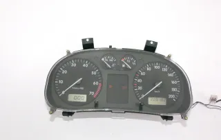 VW Polo 6N Tacho Tachometer Kombiinstrument 228.000km 6N0919860T 6N0919860R - Bild 1