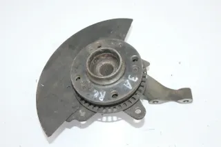 VW Passat 3A Achsschenkel Radlager rechts vorn TDI 4Loch geschraubt Bremssat ABS - Bild 2