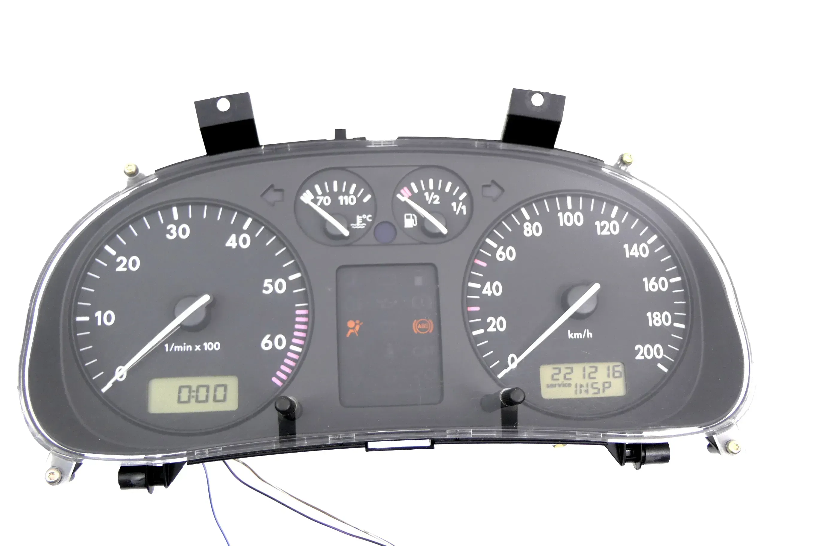 VW Polo 6N Tacho Tachometer Kombiinstrument 221.000km 6N0919860T 6N0919860R - Bild 1