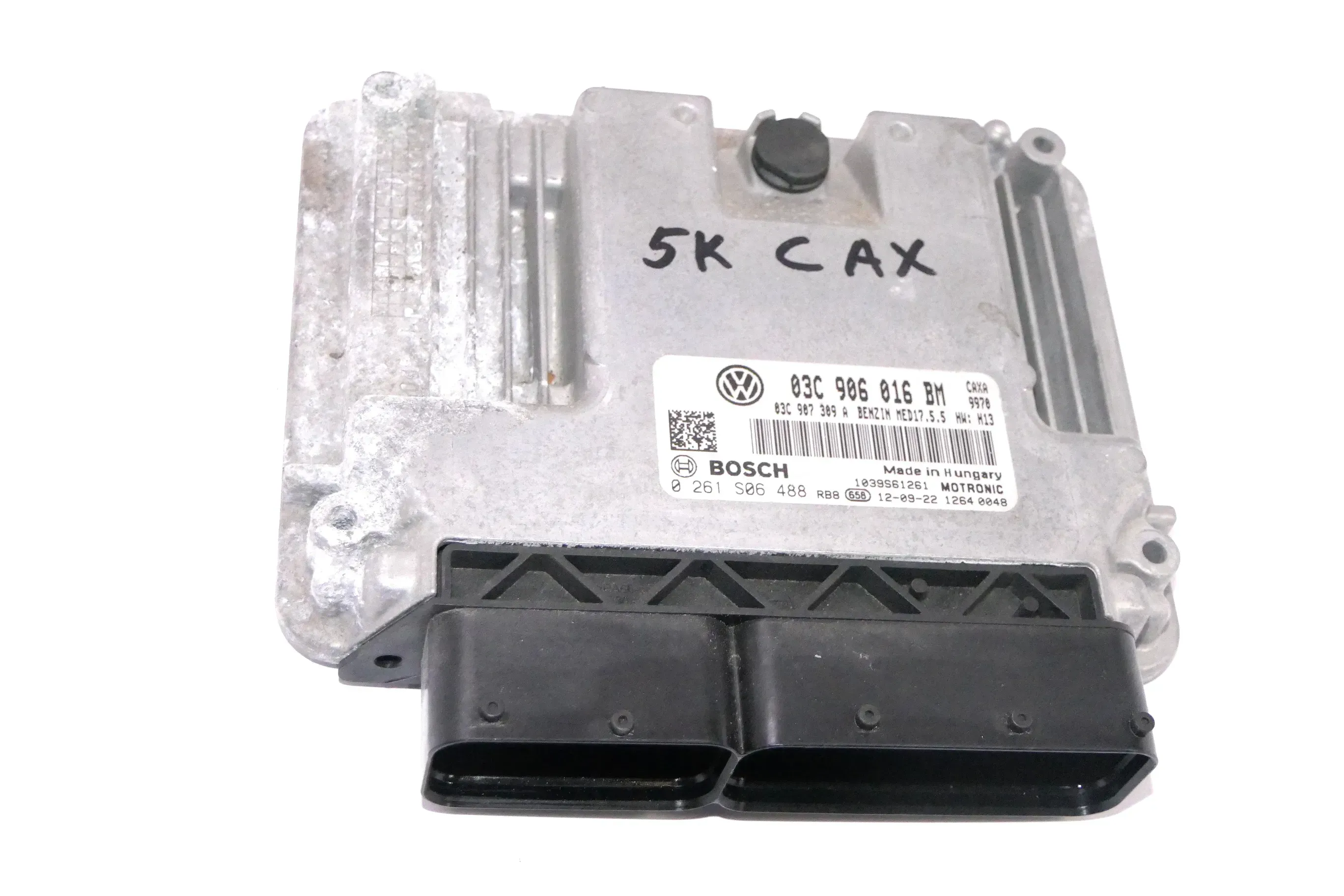 VW Golf 6 5K Steuergerät 1,4 TSI 90kw 122PS 03C906016BM CAXA - Bild 1