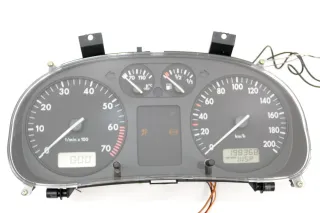 VW Polo 6N Tacho Tachometer Kombiinstrument 198.000km 6N0919860T 6N0919860R - Bild 1