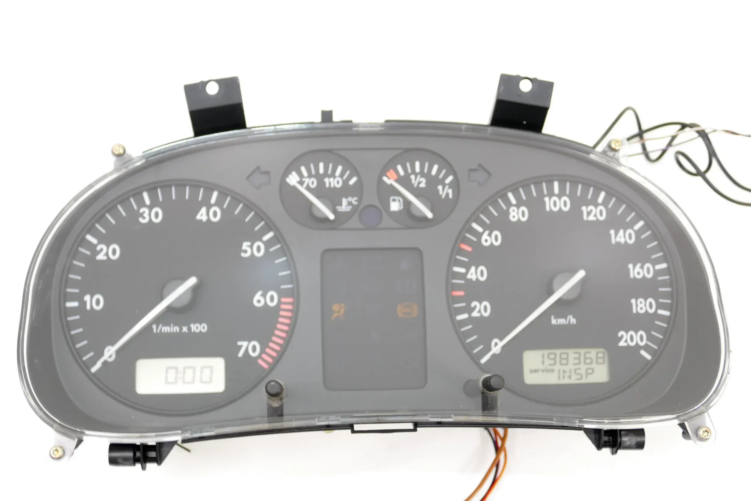 VW Polo 6N Tacho Tachometer Kombiinstrument 198.000km 6N0919860T 6N0919860R - Bild 1