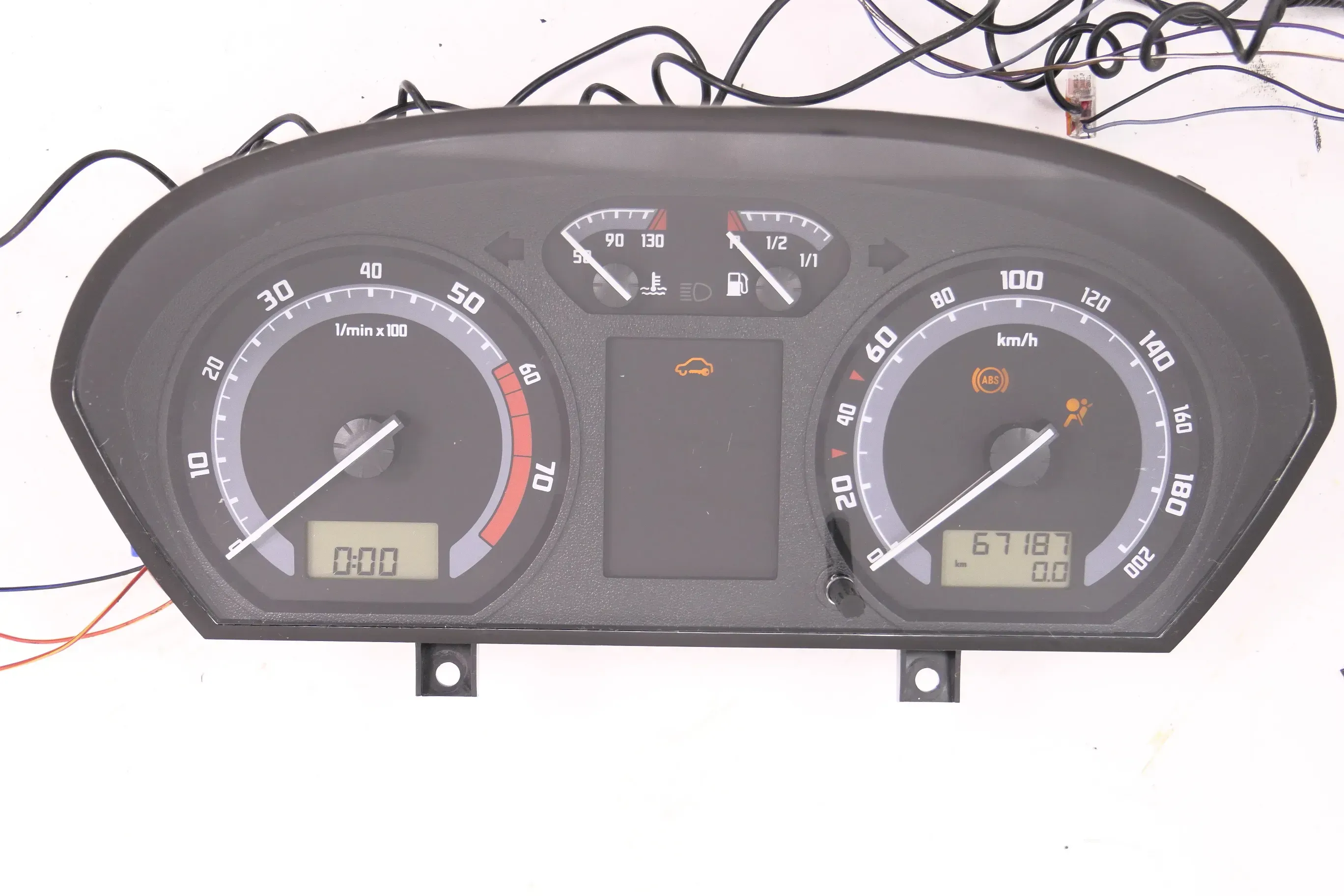 Skoda Fabia 6Y Tacho Tachometer Kombiinstrument 6Y0920881M 67.000KM 1,2 47kw 40k - Bild 1