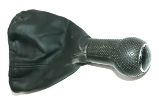VW Golf 4 Bora Schaltknauf Schaltsack Schaltung Schaltknüppel schwarz 1J0711113 - Bild 1