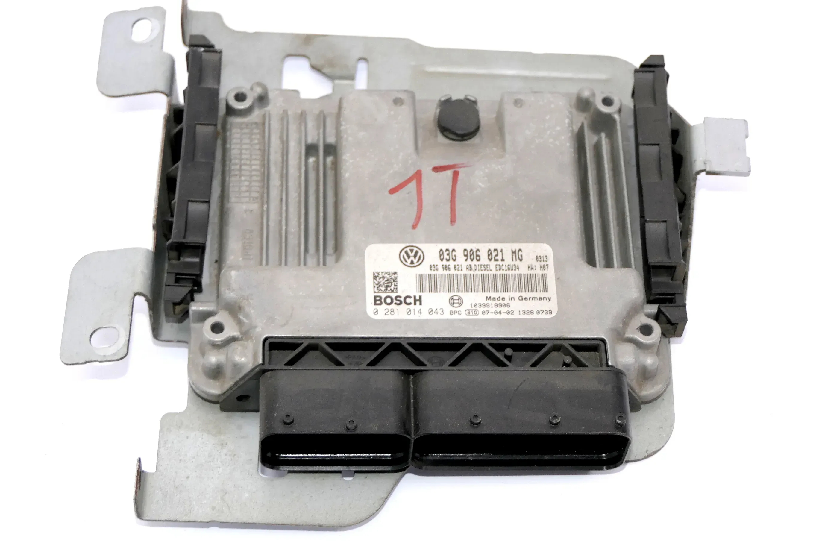 VW Touran Steuergerät 1.9 TDI 77kw 105PS BLS Motor 03G906021MG - Bild 1