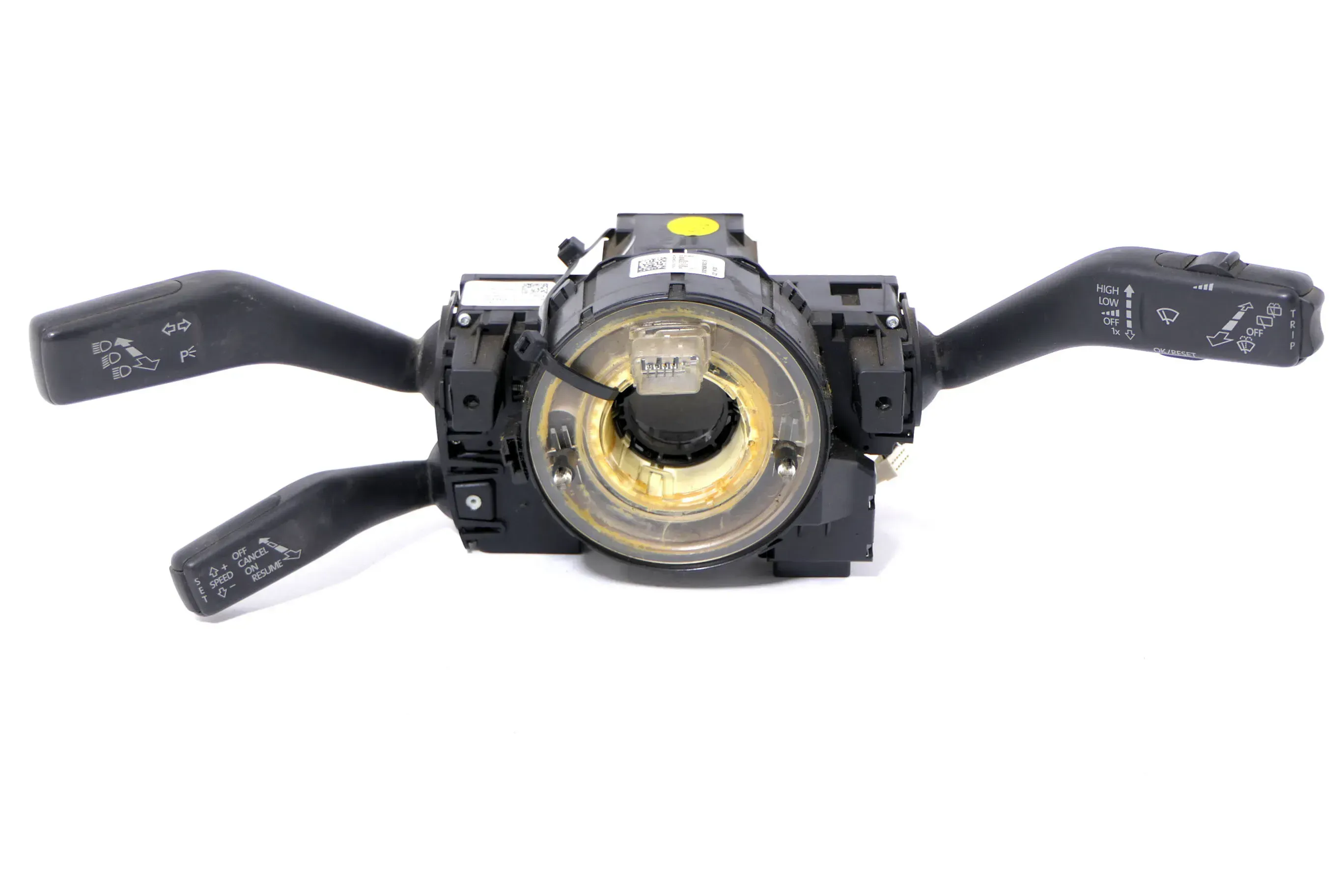 VW Passat 3C Lenkstockschalter Modul Schleifring Lenkstockmodul Tempomat - Bild 1