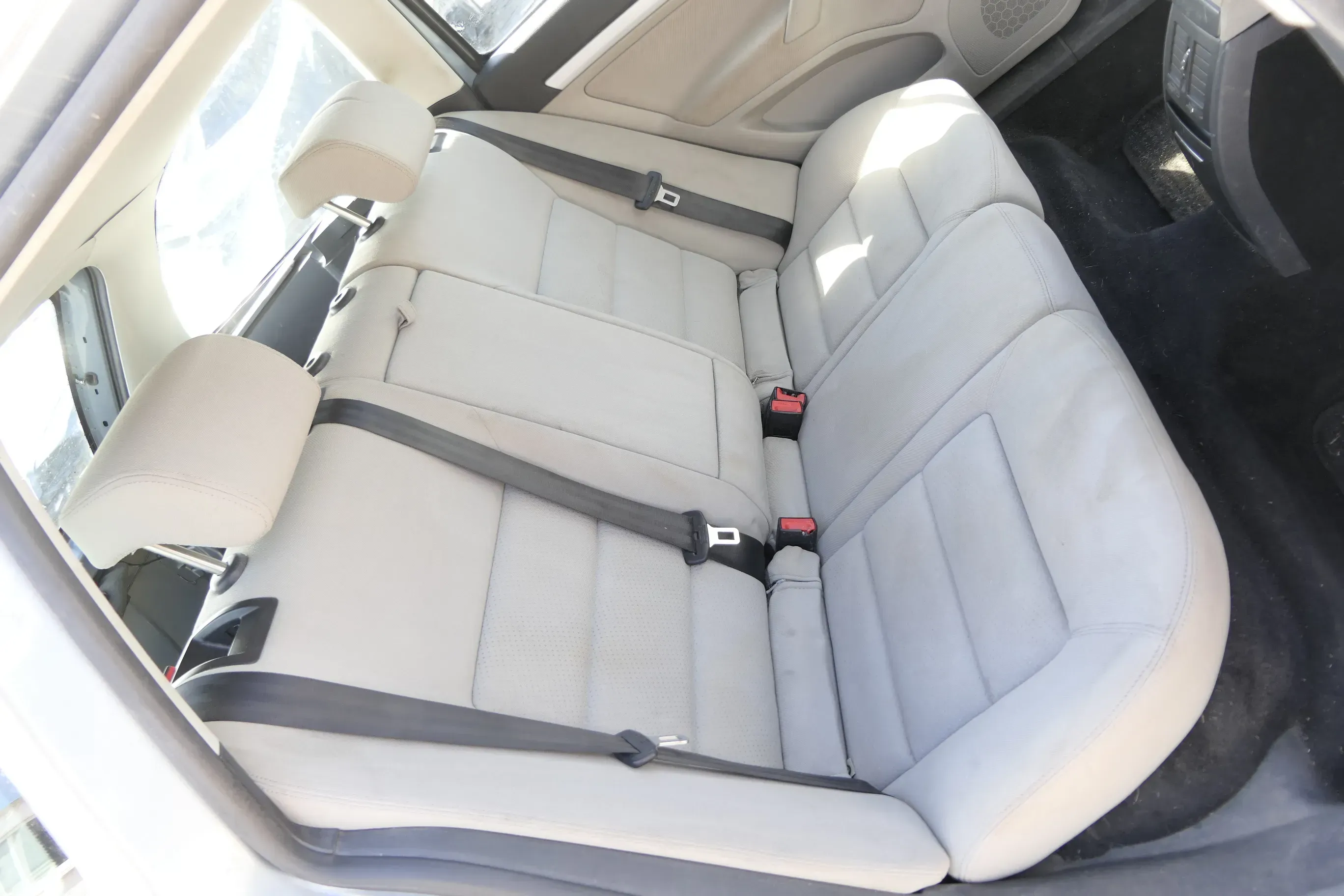 Skoda Octavia 1Z Sitz Sitze hinten Rückbank Rücksitzbank Lehne achat grau - ohne - Bild 1