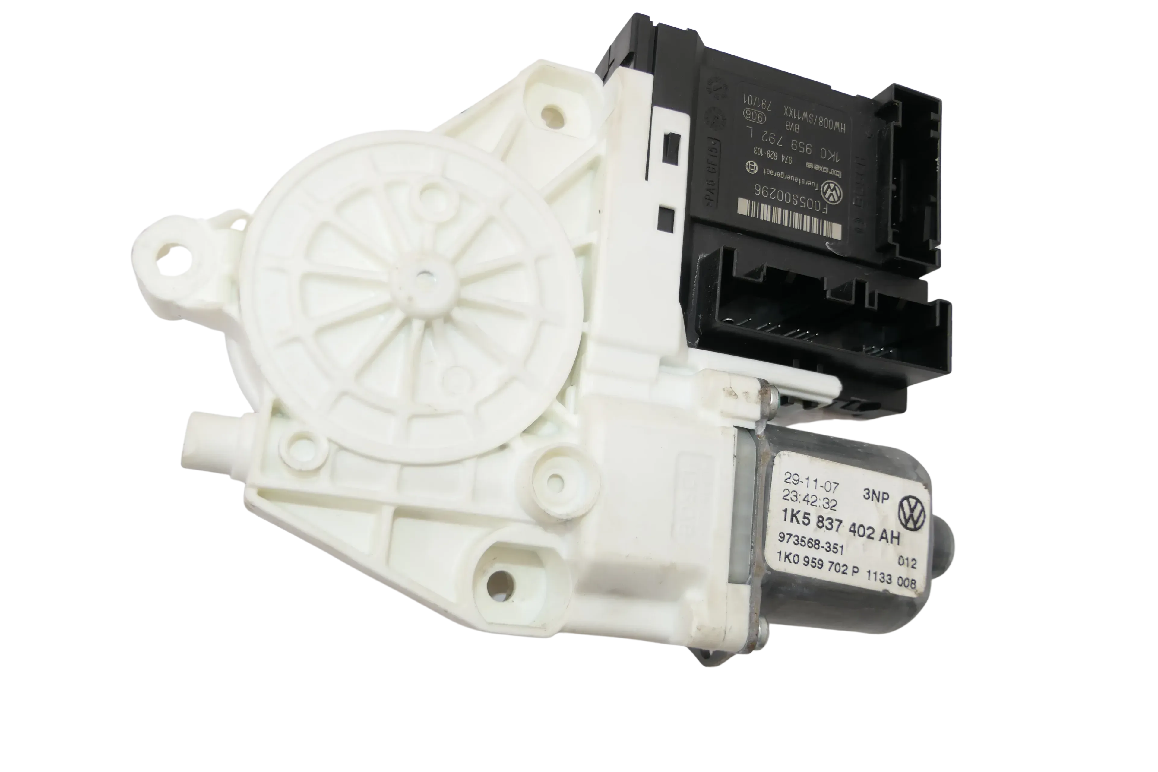 VW Golf 5 ektrischer Fensterheber Motor vorne recht 1K5837402AM 4/5-Türer Kombi - Bild 1