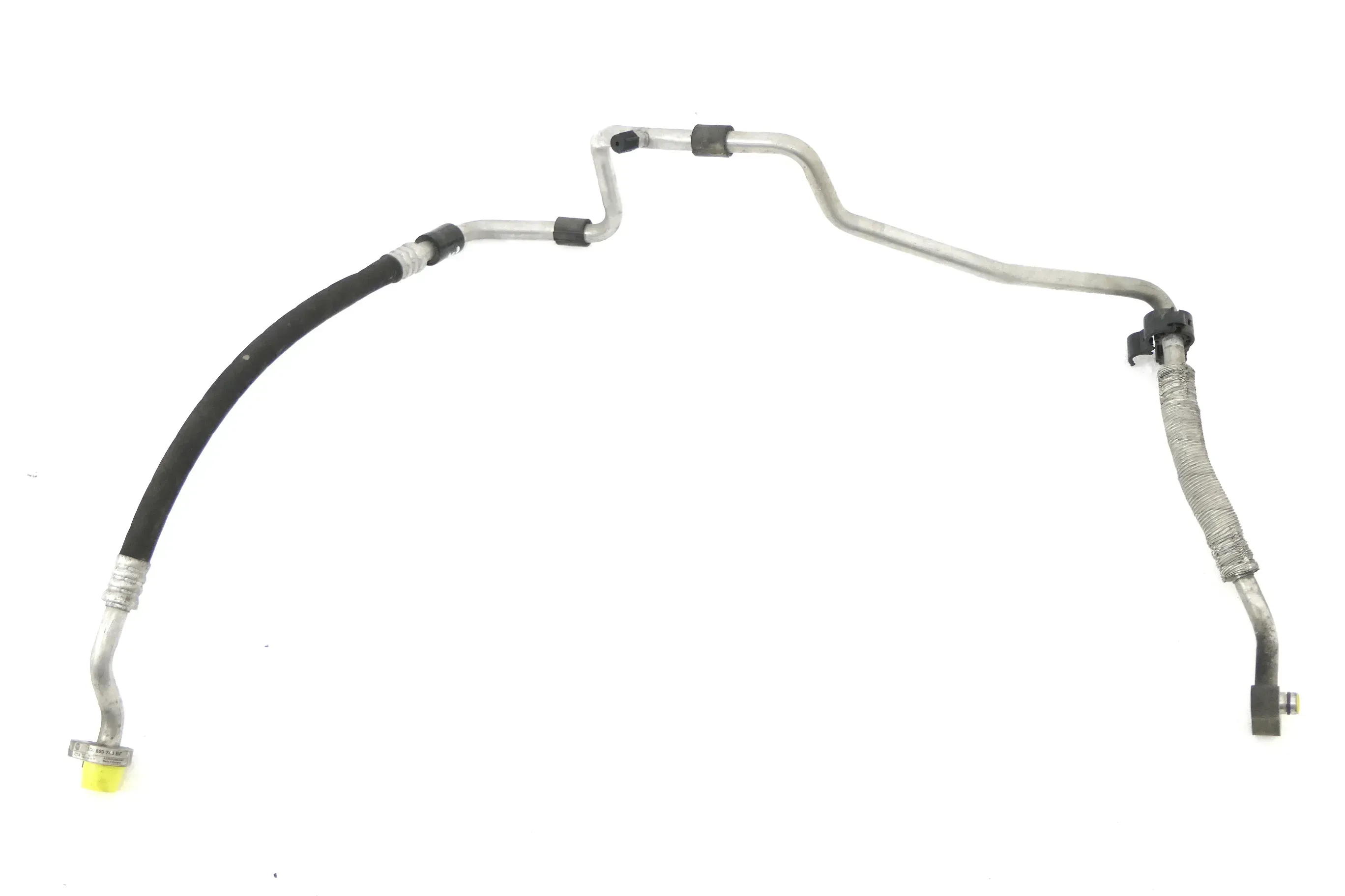VW Passat 3C Klimaleitung Kältemittelschlauch 3C0820743BF Klimaanlage 2.0 TDI BM - Bild 1