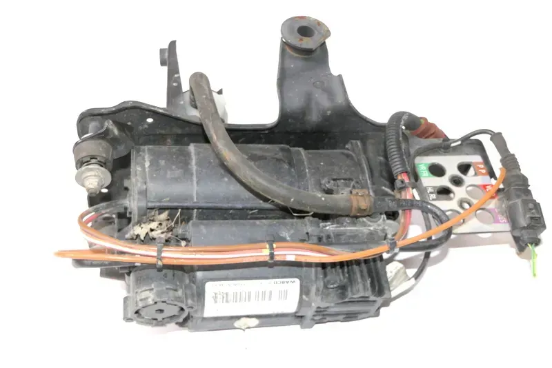 Audi A6 4F Luftfahrwerk Kompressor Steuergerät Aggregat 4F0616005E Luft original - Bild 1