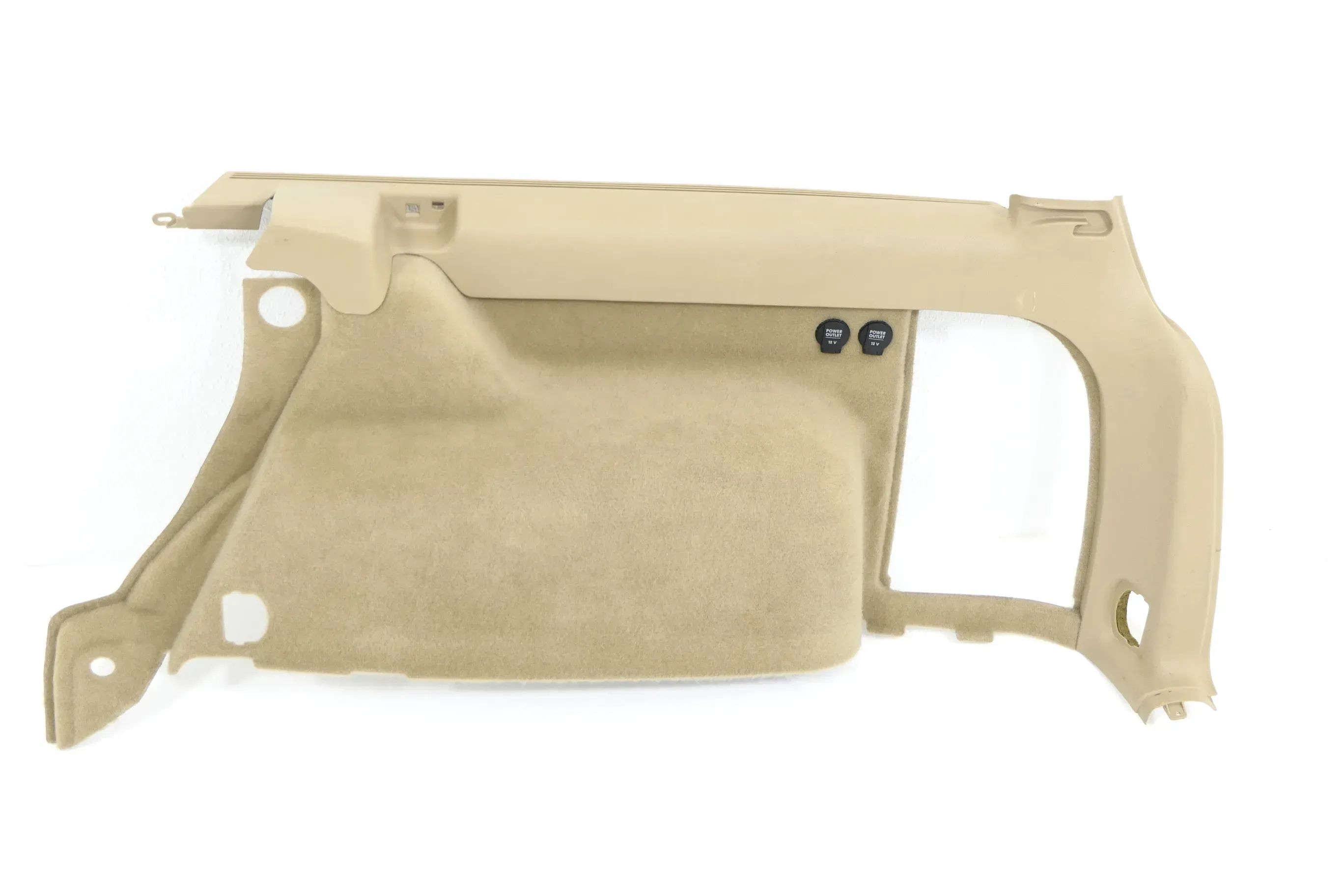 VW Passat 3BG 3B Abdeckung Verkleidung Kofferraum hinten rechts sonnenbeige beig - Bild 1