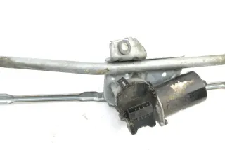 Audi A6 4B Wischermotor Wischer Motor mit Gestänge 4B1955023B vorn - Bild 2