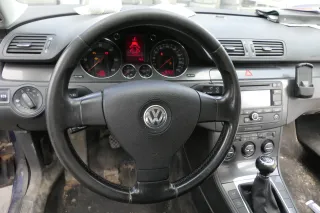 VW Passat 3C CC Mittelkonsole Verkleidung um Radio Klappe Abdeckung Dekor silber - Bild 5