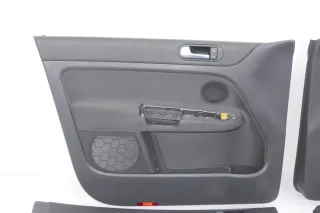 VW Golf Plus 5M 4x Türverkleidung Verkleidung Tür vorn hinten links anthrazit sc - Bild 5