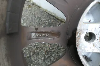 4x Polo 9N Ibiza Alufelgen Reifen 165/70 R14 - 2-4mm KBA 42692 Winterreifen Alu - Bild 10