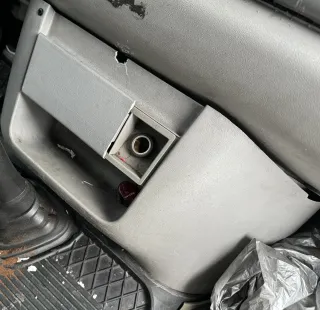 VW T4 Aschenbecher Zigarettenanzünder 2D0857305  U71 grau - Bild 1