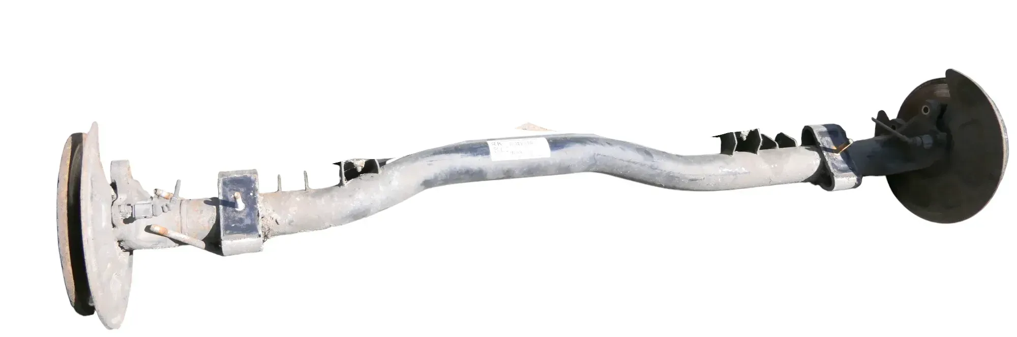 VW Caddy 2K Achse hinten Hinterachse Achsträger Scheibenbremse - Bild 1
