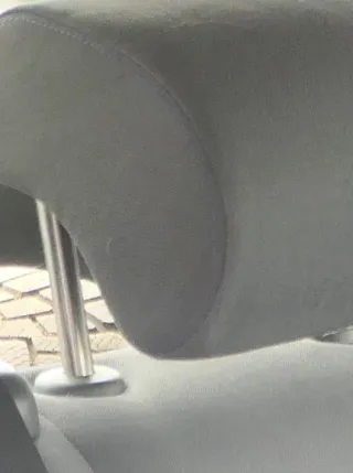 VW Polo 9N 9N3 Cross Fun Kopfstütze hinten mitte mittig Goal blau Nähte anthrazi - Bild 3